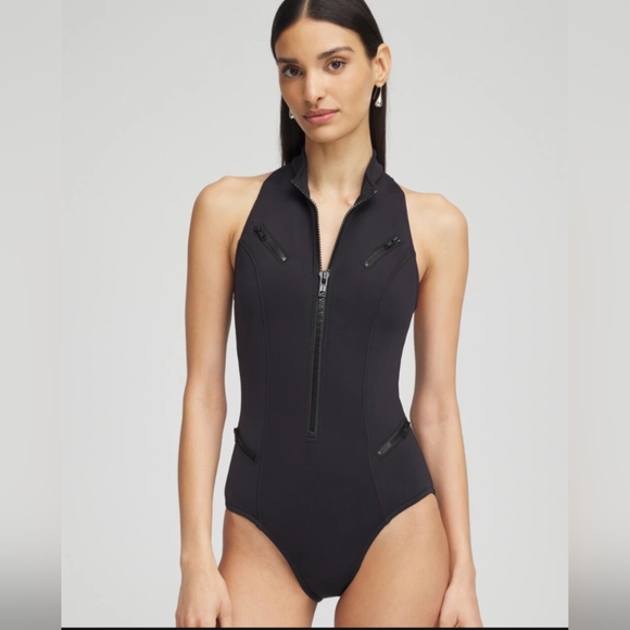 New Magicsuit by Miracle Suit For Chico's One Piece Scuba Swim Suit 10